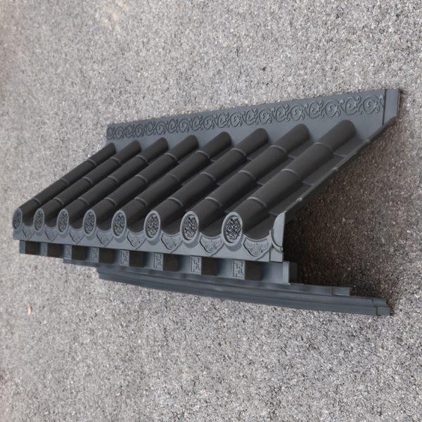 梦古大号免架子瓦树脂45cm仿古立体屋檐中式一体兔架子装饰塑料瓦,基础建材,屋顶装饰瓦,淘宝优惠券,粉丝福利购,淘宝优惠卷