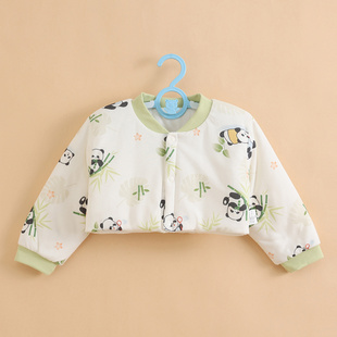 儿童睡觉防冻护肩冬季专用宝宝纯棉鼻炎防着凉睡衣婴儿披肩坎肩