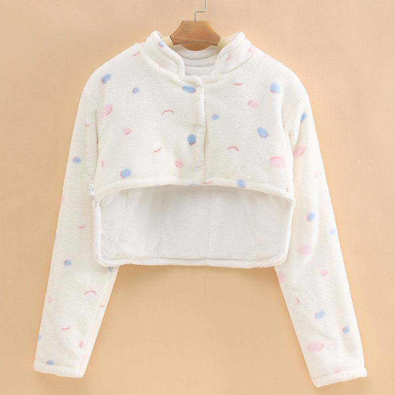 月子披肩女士晚上专用产妇肩膀防受凉产后冬喂奶护肩颈椎睡觉坎肩