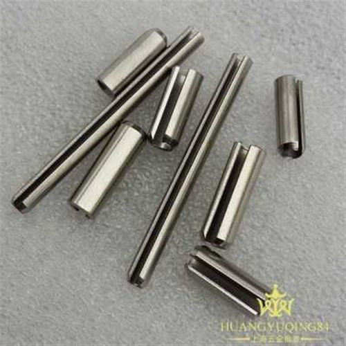 GB879百支价 6*35-80mm304不锈钢直槽M型弹性圆柱销 空心销开槽销