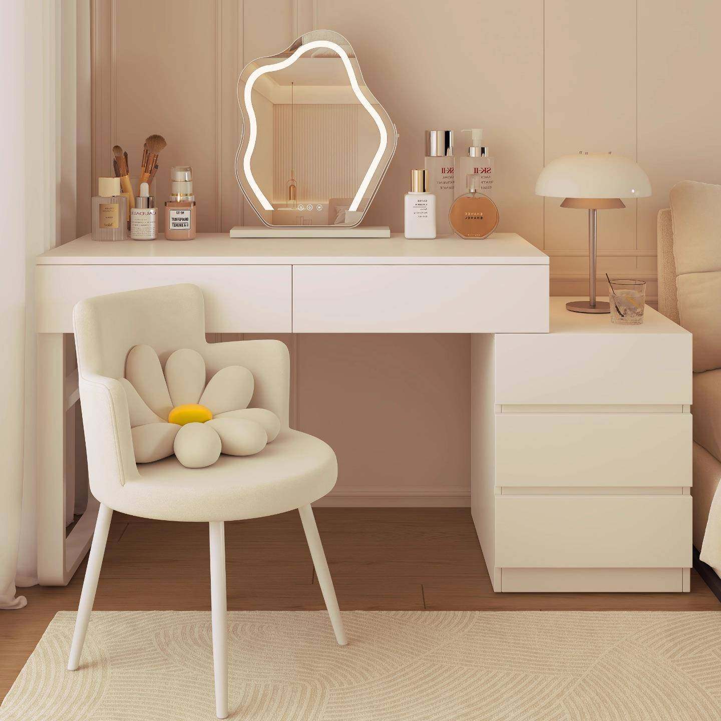 梳妆台床尾斗柜一体2025新款卧室现代简约转角书桌床头收纳化妆桌,电子元器件市场,其它元器件,淘宝优惠券,粉丝福利购,淘宝优惠卷