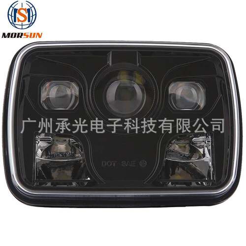 5x7寸方型led大灯 适用吉普牧马人led方灯 卡车货车改装大灯