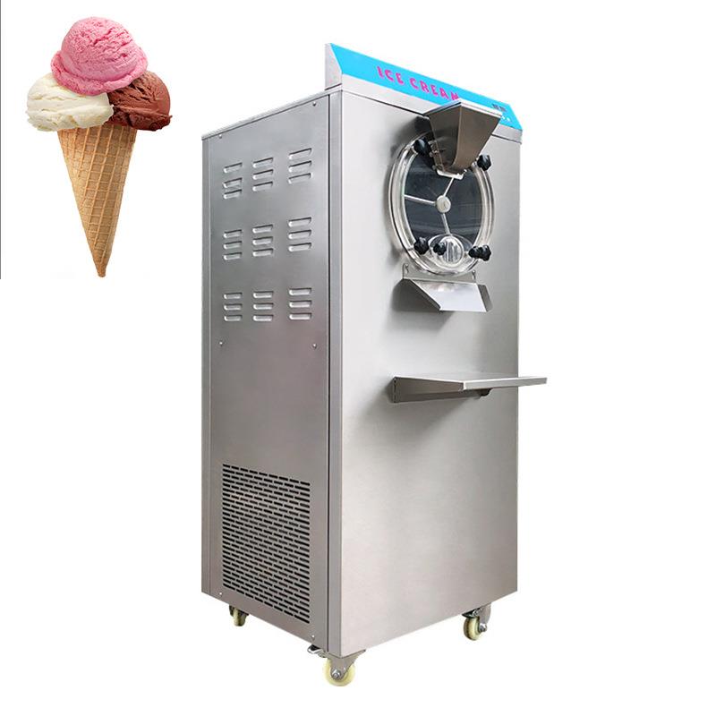 用挖球冰淇淋机全自动大产量立式意式硬冰激凌机挖球雪糕机