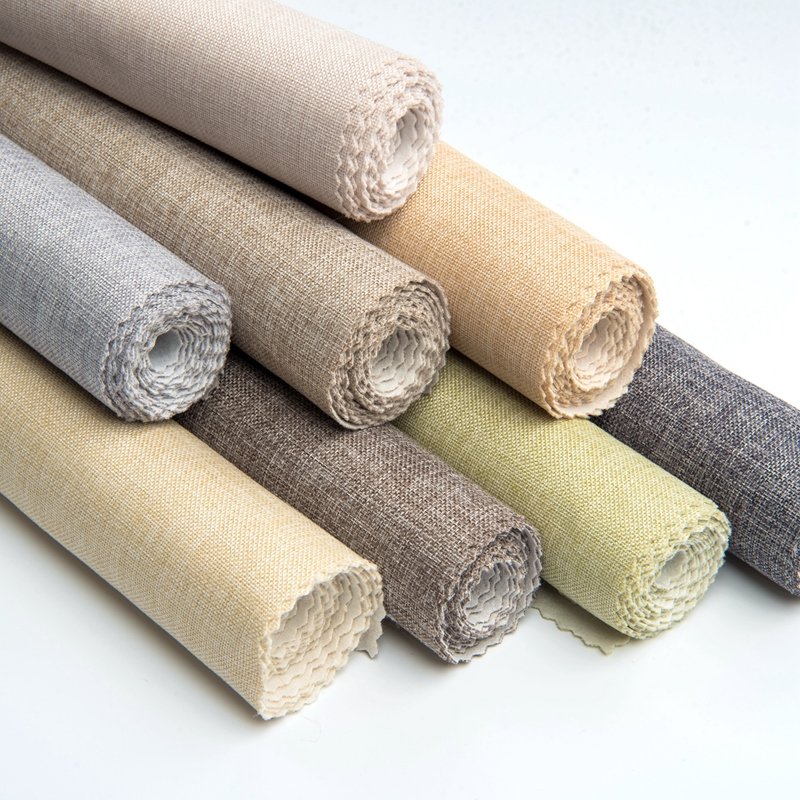 素色高档a亚麻无缝墙布壁布纯色现代简约北欧卧室高档墙纸壁纸工