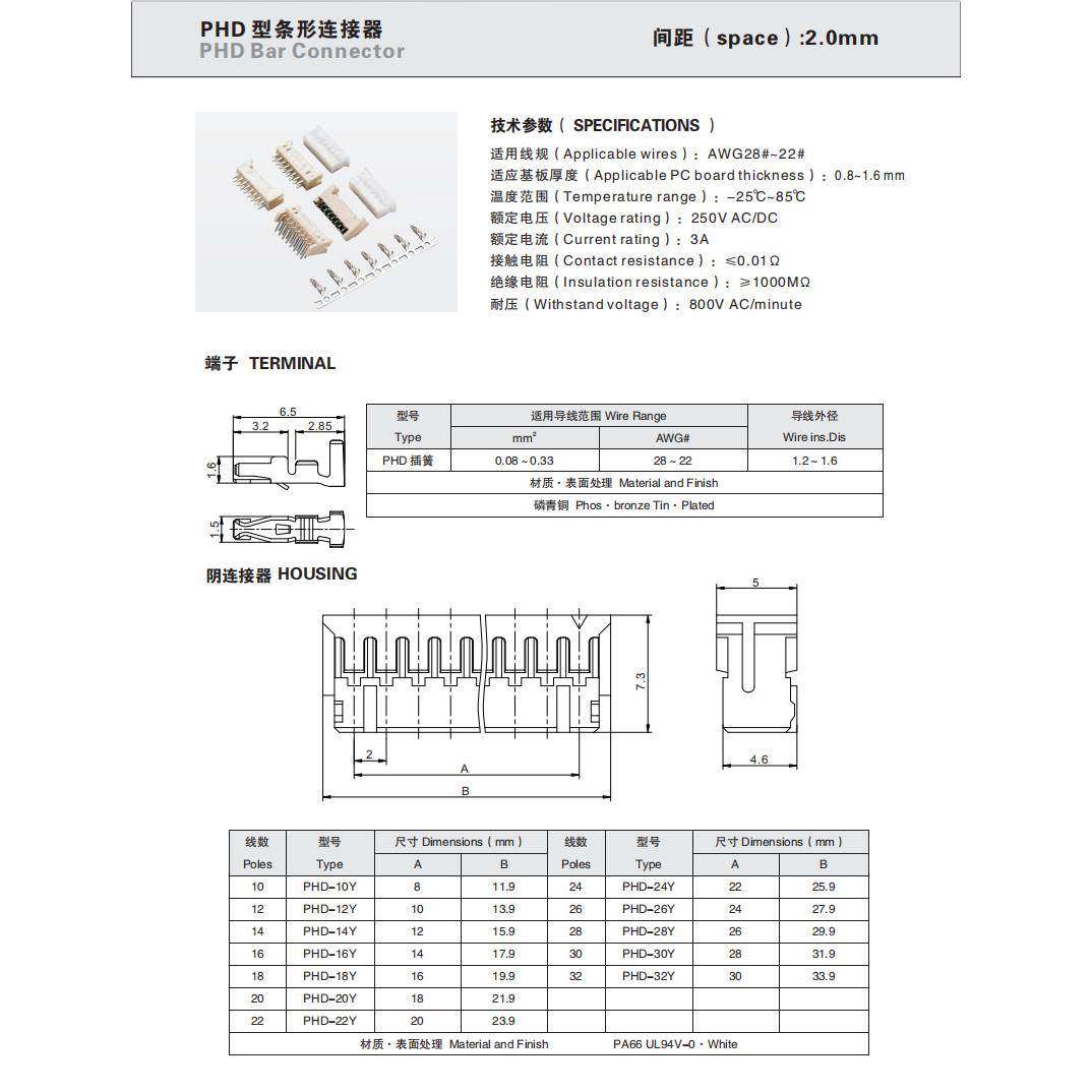 CWB合兴PHD-20Y 2*10Y 2*5白色10Y连接器 2.0mm 胶壳端子TJC20085,鲜花速递/花卉仿真/绿植园艺,割草机/草坪机,淘宝优惠券,粉丝福利购,淘宝优惠卷