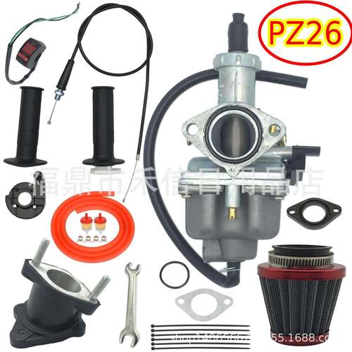 PZ26化油器适用125cc ~ 250cc摩托CFR100 CFR100F XR100 TRX250