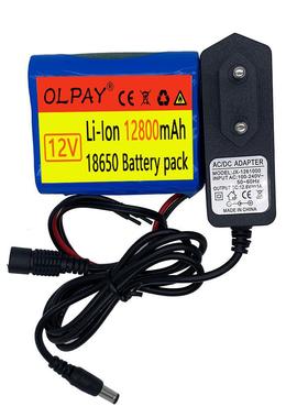 18650锂离子电池3S2P 12V 12800mAh可充电带BMS适用各种12V仪器