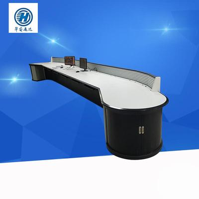 HA-CZT-014操作台豪华双联监控操作台触摸屏调度台价格合理