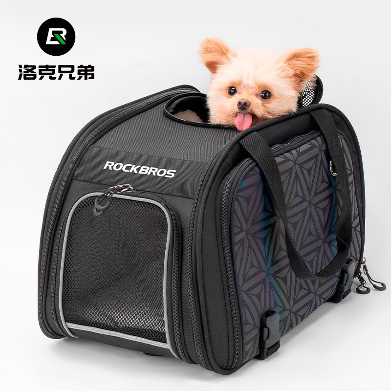 洛克兄弟宠物包猫包n自行车包外出便携包收纳用品装小狗袋后货架