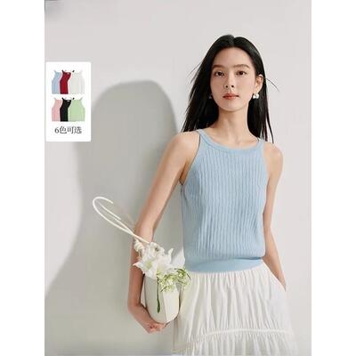 清仓薄款清凉针织背心小吊带2026夏季女装新款百搭叠穿修身上衣