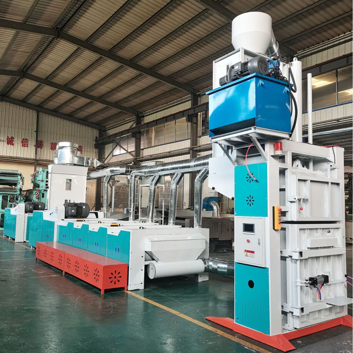 自动棉花梳理机 清弹机弹花机 大型弹花棉花加工设备