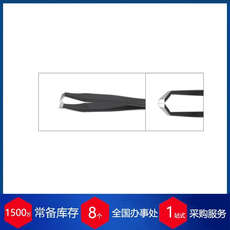 瑞士ideal-tek防静电环氧涂层镊子00.SA.NE.6