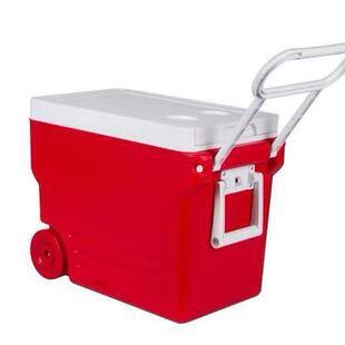 32L户外保温箱PU冷藏箱商用海钓车载保鲜箱家用冰桶带拉杆轮子