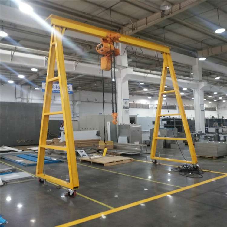小型龙门架起重机室内车间厂房用万向无轨龙门架可移动升降龙门架