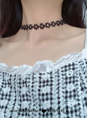 other/其他蕾丝女可爱小雏菊项链