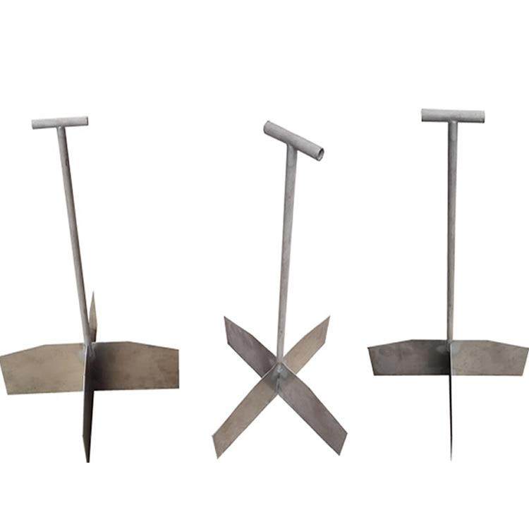 DB十字分样板直径500不锈钢十字分样铲十字分样器制样辅助工具