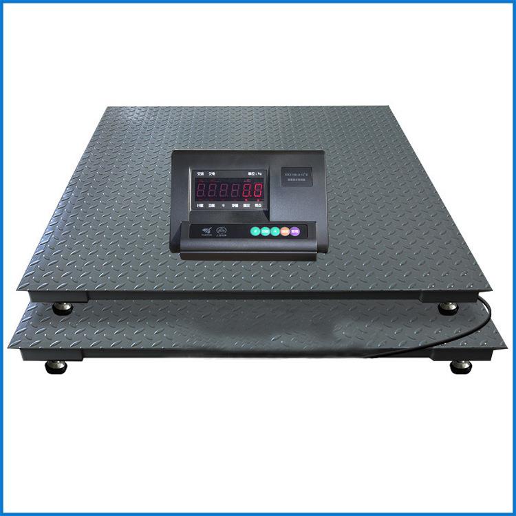 3吨地磅1.2*1.2米工业电子平台秤1吨2吨吨桶称重电子地磅称3吨