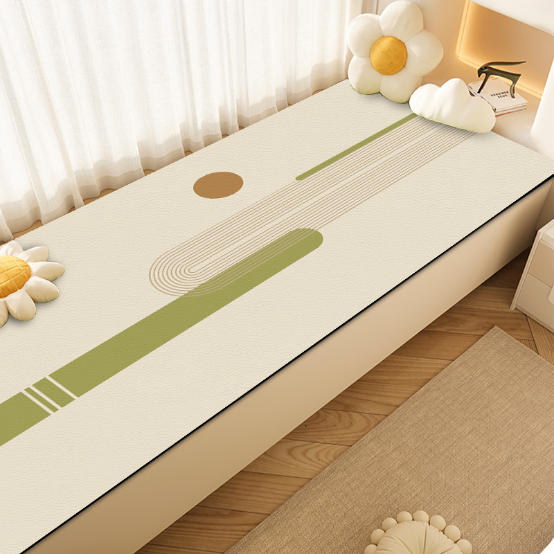 主卧皮革轻奢高级感飘窗垫