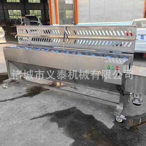 全自动莴笋削皮机大型贡菜削皮设备山药削皮机