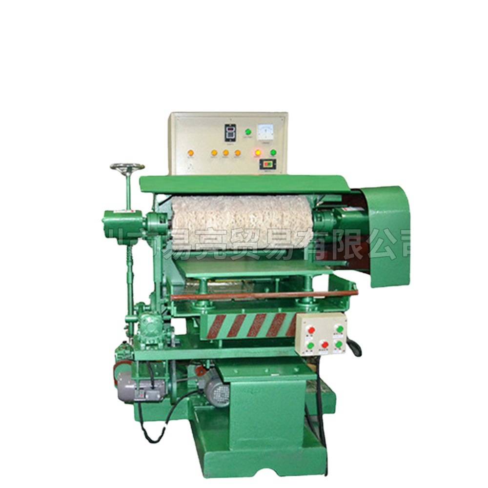 五金平面抛光机不锈钢打磨机金属镜光砂带机单轴全自动研磨抛光机