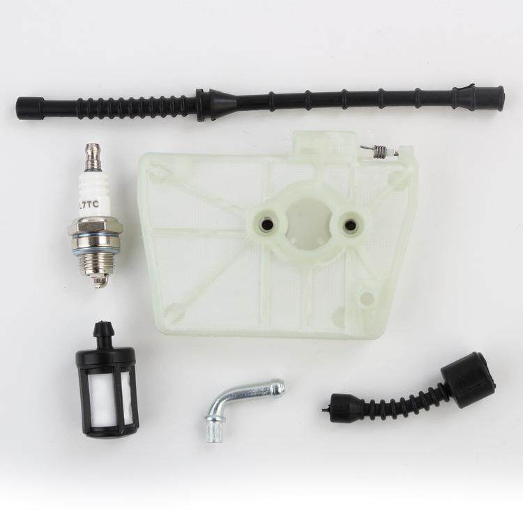 油锯MS038空气滤芯器总成机油汽油管油滤链条伐木锯汽油锯配件