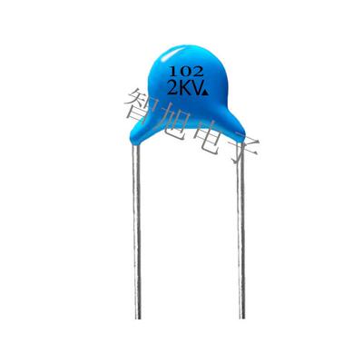 供应高压陶瓷电容102K2KV 高压瓷片电容 安全环保可靠性高