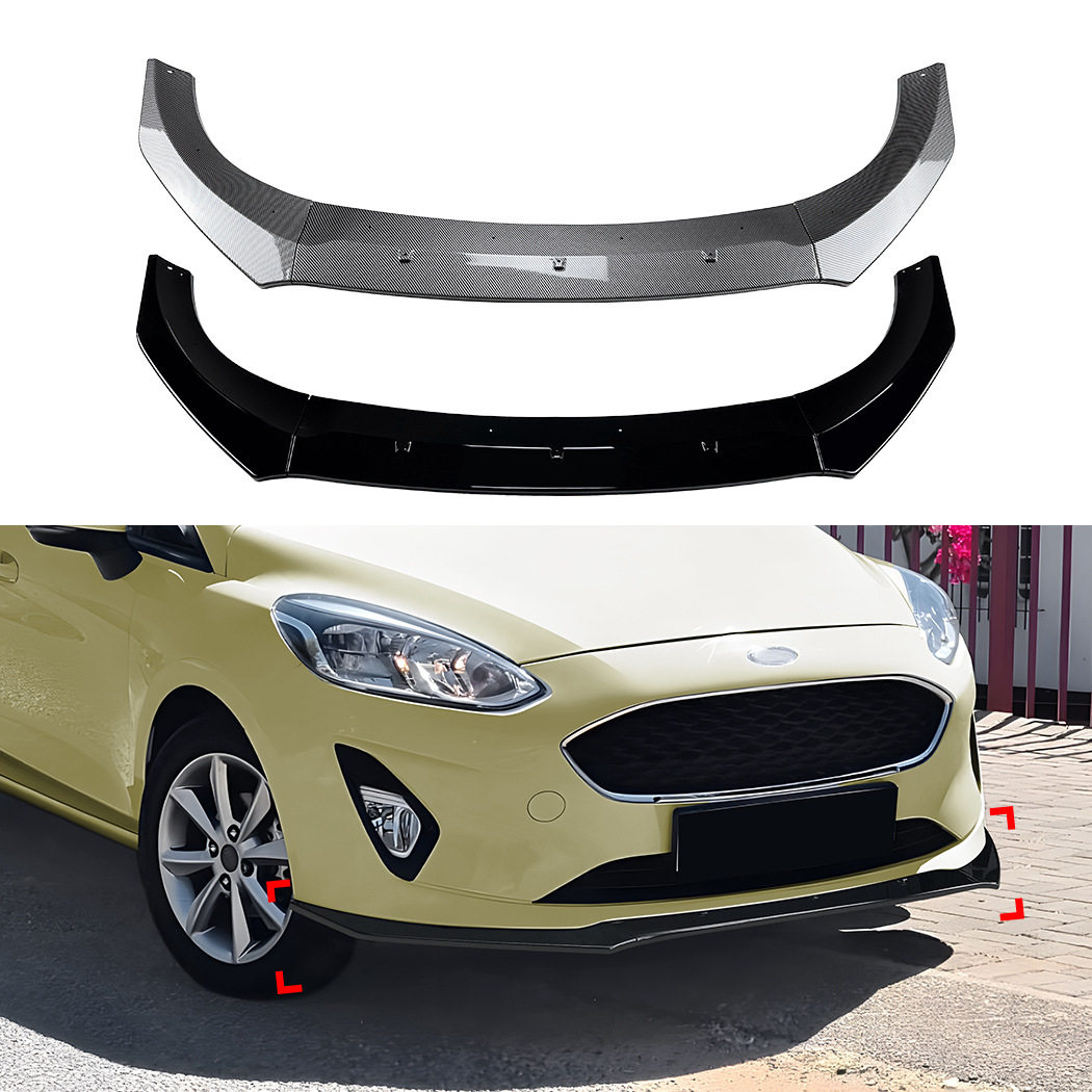 适用福特嘉年华Fiesta MK8普通版 2018-2021前杠前铲前唇外饰改装
