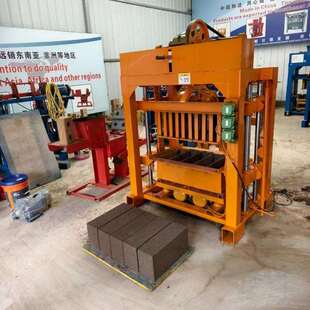 4-40半自动混凝土水泥免烧砖机 全自动4-26实心砖机 炉渣灰制砖机