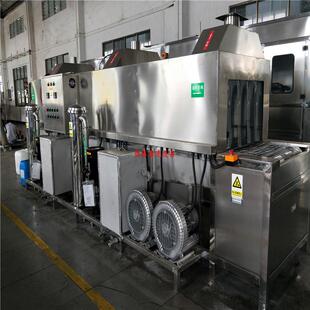 本来生活网周转箱清洗机 厂家量身打造高压喷淋周转筐清洗烘干机