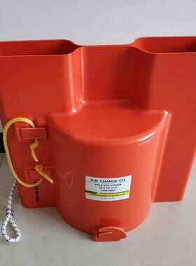 36KV橙色柱顶遮蔽罩C4060097适用双脊针式建筑 阴凉储存 符合标准