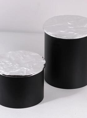 现代轻奢装饰盒梳妆台首饰储物摆件样板间室内装饰卧室皱褶收纳盒