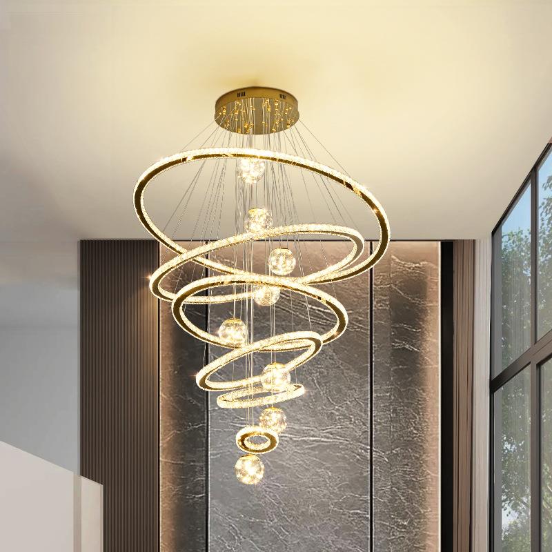 轻奢水晶吊灯大气客厅灯2025年新款奢华高档卧室餐厅广东中山灯具