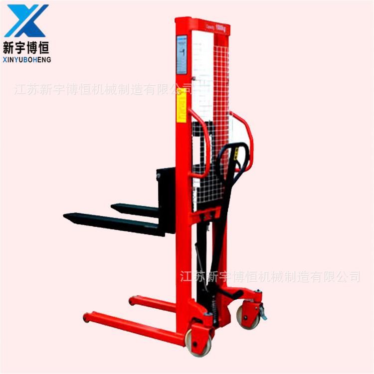 供应1000/2000/000公斤液压堆高机托盘装卸堆垛车手拉堆高车