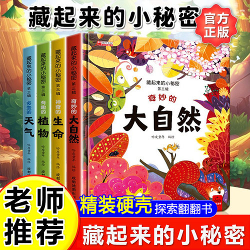 藏起来的小秘密儿童立体翻翻书