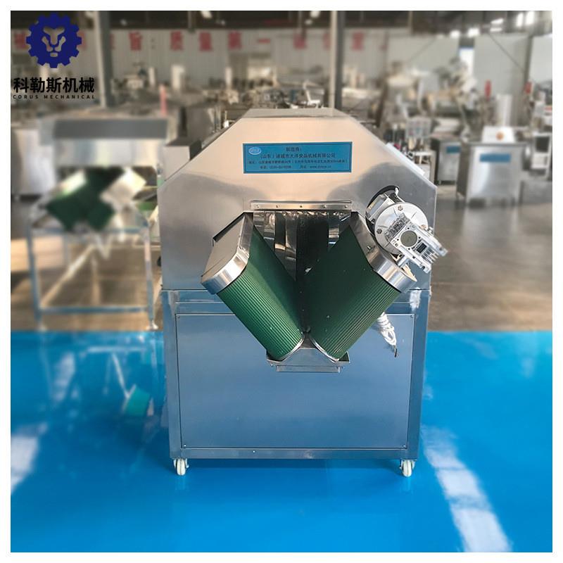 蔬菜瓜果切半机全自动果蔬劈半机小型果蔬切半生产线