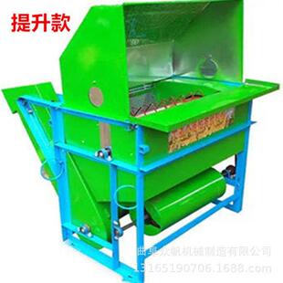 稻麦油菜籽脱粒打麦机小型轻便式打谷机水稻干湿两用收割提升机