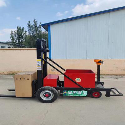 站驾式电动车叉 1吨装车卸货电动随车叉 250/500公斤电动叉车