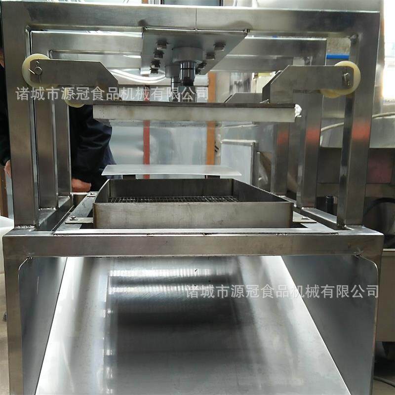 不锈钢豆腐切块机气动山楂糕豆泡鱼豆腐切块设备QQ豆干切片机