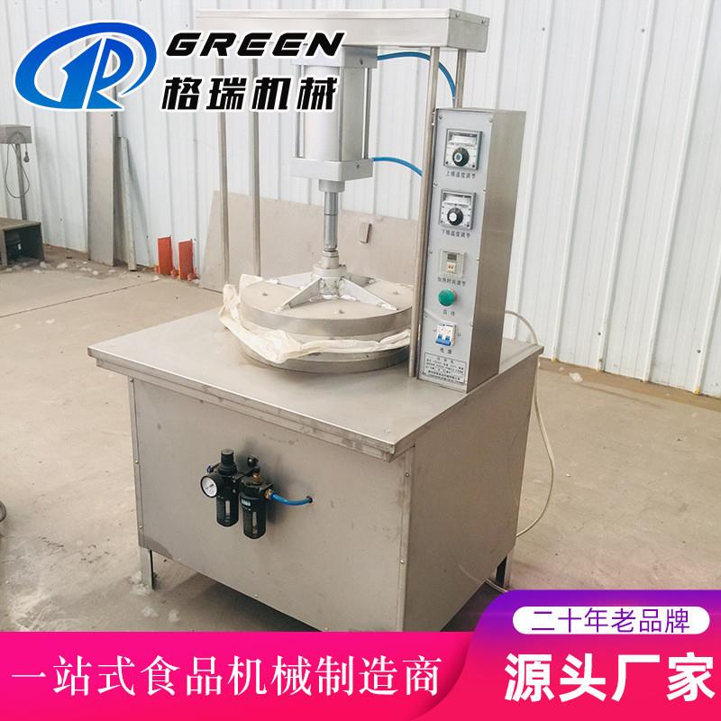 操作简单春卷皮压饼机 自动烙饼出饼机器 商用酒店用烤鸭饼机