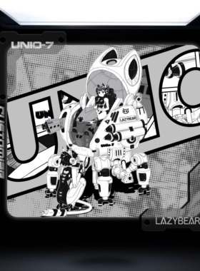 【Unio-7】细面超亲肤控制型漫画机械风竞技鼠标垫