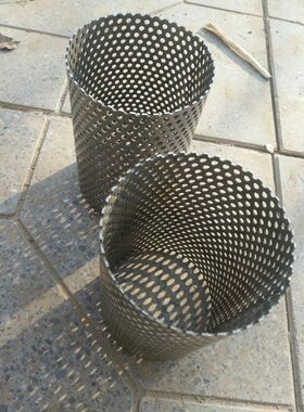 不锈钢y型过滤网过滤器滤网定做304冲孔滤芯地暖阀门工业空调滤筒