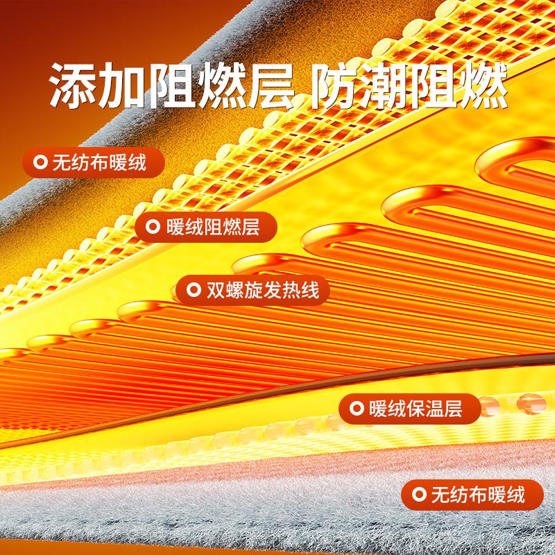 彩阳电热毯单人双人电褥子调温学生宿舍安全家用除螨除潮加热毯