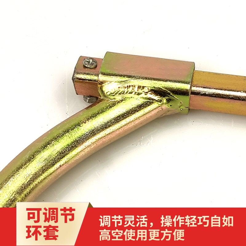 电线杆脚扣新款国标加厚型电工脚扣脚爬水泥杆神器通信铁鞋爬杆器