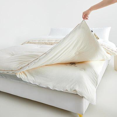 NGFa类母婴级大被纤被维加厚被芯二合一子母棉被垫冬被保豆暖被子