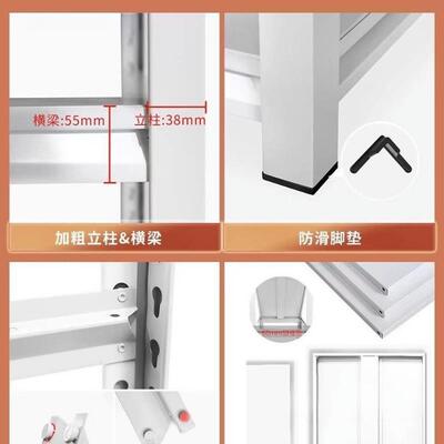 办室文柜物置物架铁艺多件层落地档案收纳架资料储架公打印AYY机