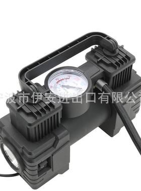 电动便携式胎26600气数字车空气汽压缩机12泵V轮充气机
