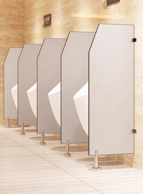 洗男厕小便HWD板生大便池隔所板洗手间台式镀锌板木纹手间卫间挡