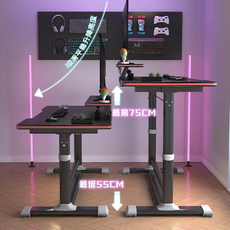 电脑桌台式家用学约生书桌桌学习桌简办公桌工作台XKX可升降厂子