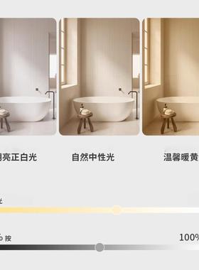 创意异形智能发镜浴KOR室镜卫生间触屏挂摸墙式除雾ed光带灯化妆l