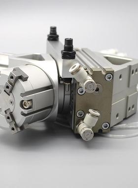 18下0度旋转桁架上3料机械换向夹手持气缸RML2671270-25/32/40-外